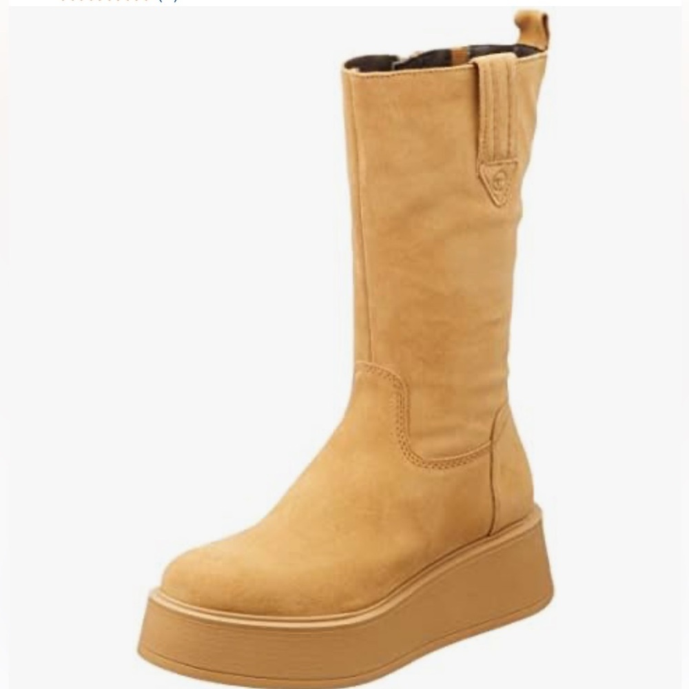 Tamaris Platform Ankle Boots Black